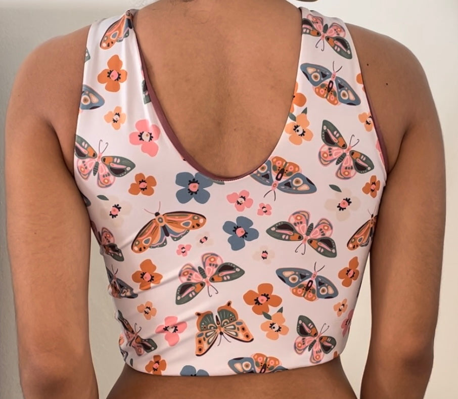 reversible crop top