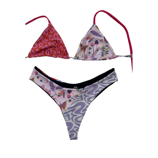 patchwork bikini