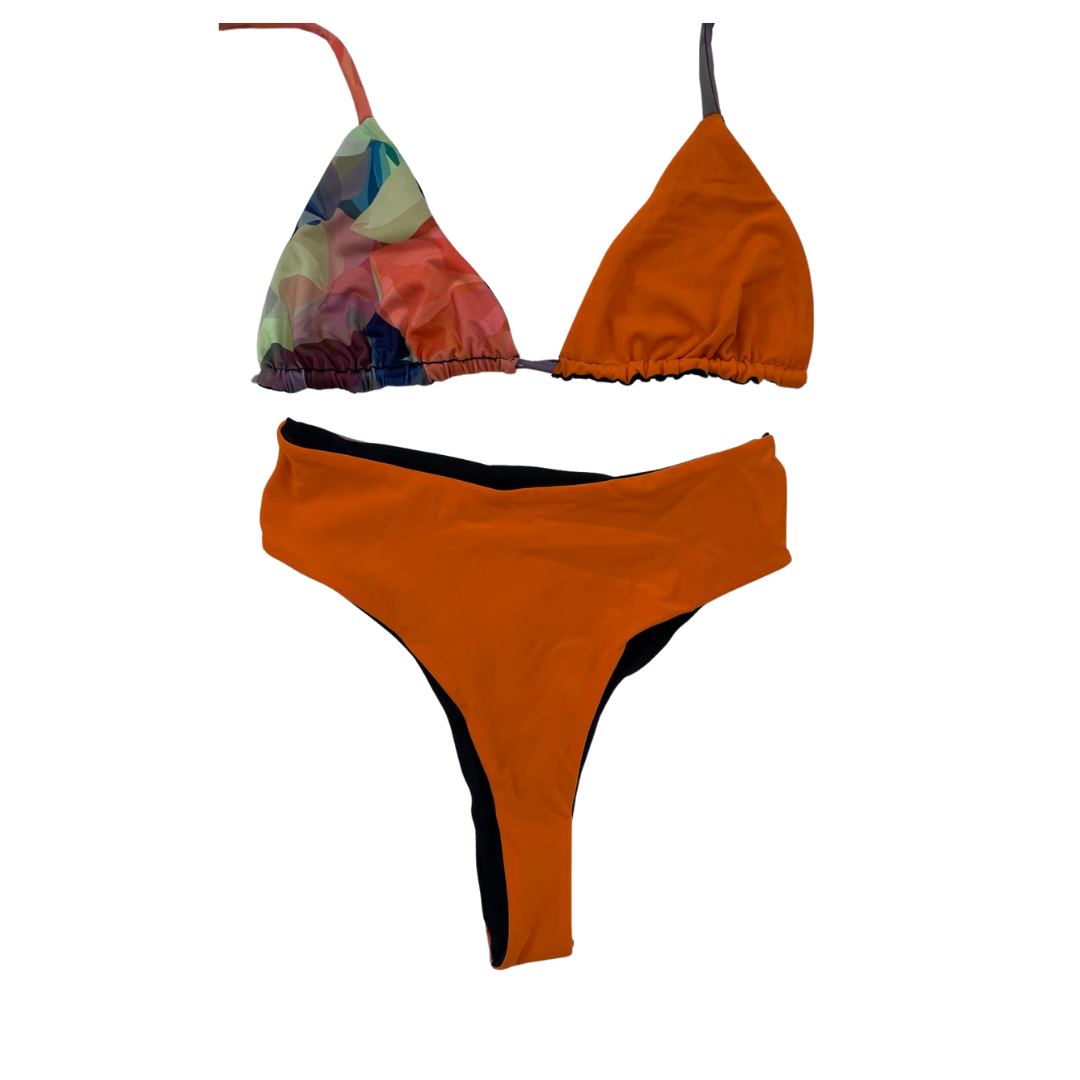 patchwork bikini