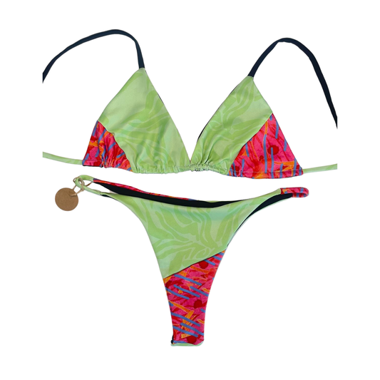 patchwork bikini