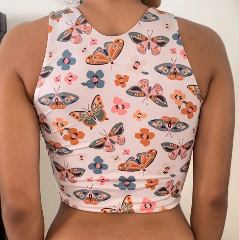 reversible crop top