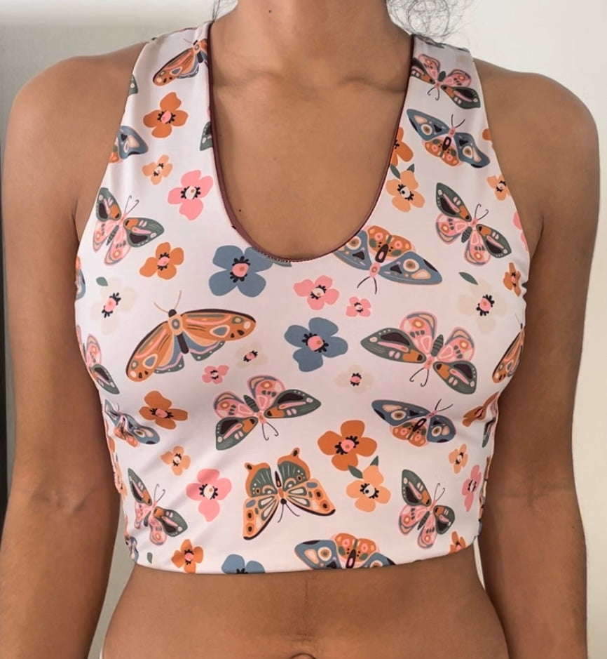 reversible crop top