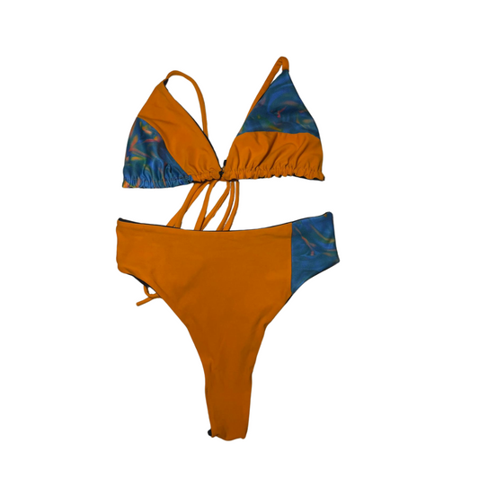 patchwork bikini