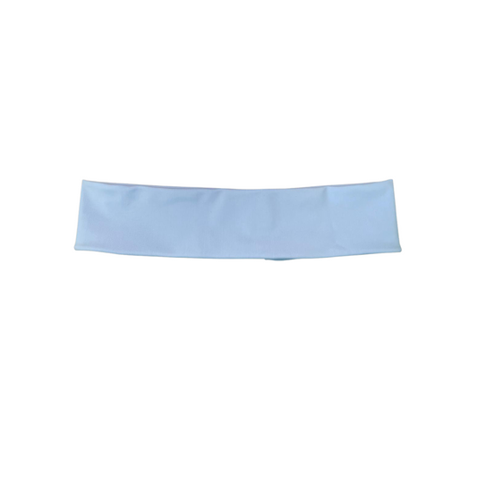 light blue headband